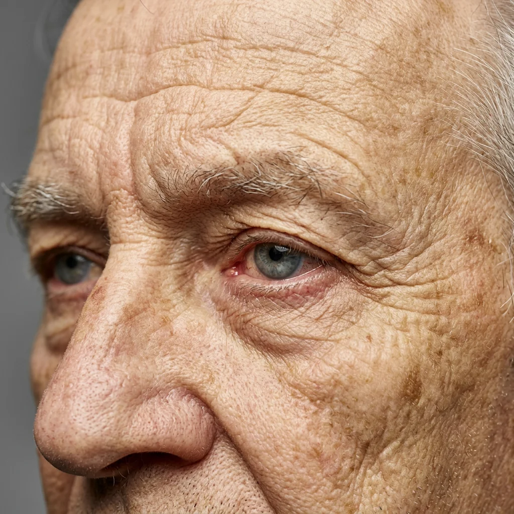 Wrinkled skin